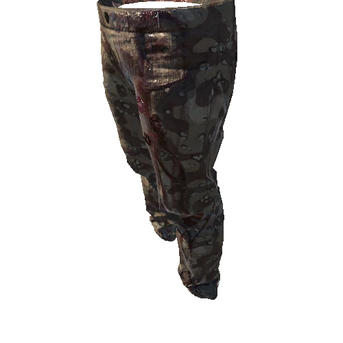 Pant Loose Camouflaged STD028